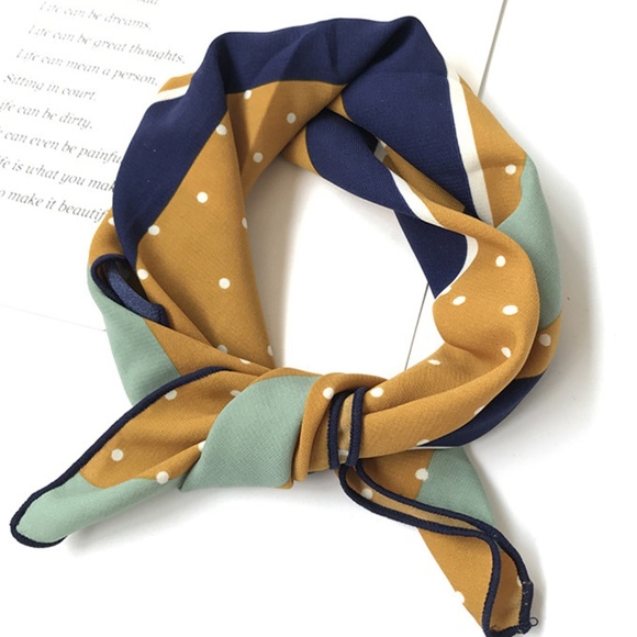 Atelier Sona Accessories - LAST ONE! Square Neck Tie Scarf